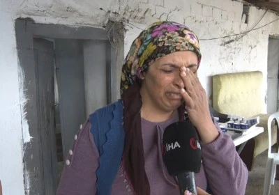 Bir annenin g&ouml;zyaşları i&ccedil;inde bekleyişi