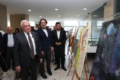 'Bizim Sergi' Halk Evi&rsquo;nde a&ccedil;ıldı