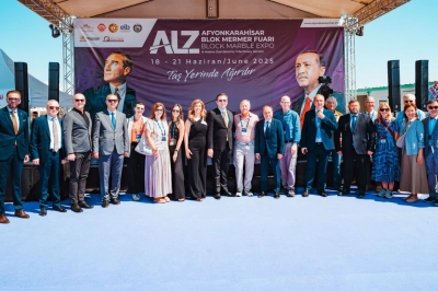 Blok Mermer Fuarı, Afyonkarahisar'da Başladı