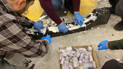 Bodri ge&ccedil;it vermedi: 45,82 kilogram kokain ele ge&ccedil;irildi
