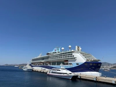 Bodrum'a deniz yoluyla bin 760 yolcu geldi