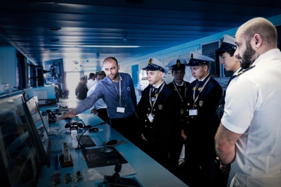 Bodrum Cruise Port ve Marella Discovery 2'den Gen&ccedil; Denizcilere İlham Veren Buluşma