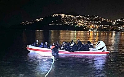 Bodrum&rsquo;da 30 ka&ccedil;ak g&ouml;&ccedil;men yakalandı