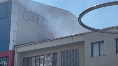 Bolu&rsquo;da &ccedil;atı yangını
