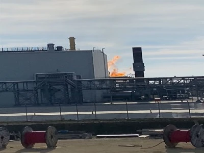 BOTAŞ tesisinde yangın