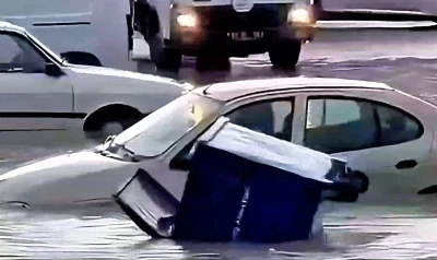 Boyabat&rsquo;taki selden yeni g&ouml;r&uuml;nt&uuml;ler ortaya &ccedil;ıktı
