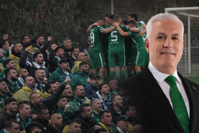 Bursaspor&rsquo;a Bozbey&rsquo;den tam destek: &ldquo;Hedef S&uuml;per Lig, sonra Avrupa!&rdquo;