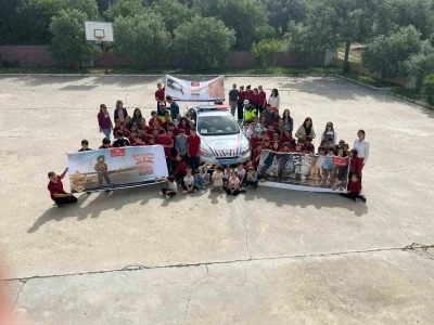 Bozdoğan ve Kuyucak&rsquo;ta &ouml;ğrencilere trafik kuralları anlatıldı
