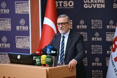 BTSO Başkanı İbrahim Burkay:  Bursa'ya eser kazandırmak i&ccedil;in &ccedil;alışıyoruz