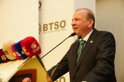 BTSO Başkanı &Ouml;zer Matlı: Bursa&rsquo;nın &uuml;retim g&uuml;c&uuml;n&uuml; ve ticaretini geliştireceğiz