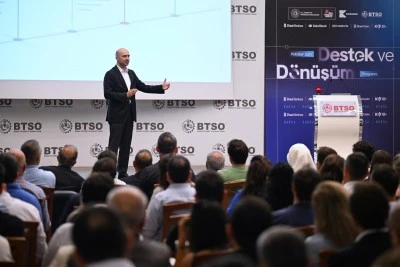BTSO&rsquo;da KOSGEB destek programları tanıtıldı