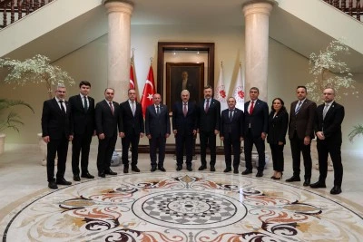 BTSO y&ouml;netiminden Vali Erol Ayyıldız&rsquo;a ziyaret