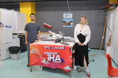 BT&Uuml;'l&uuml; &ouml;ğrenciler İHA yarışmasında d&uuml;nya 3'&uuml;nc&uuml;s&uuml; oldu
