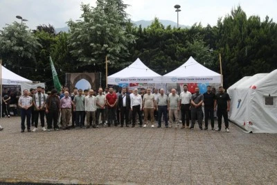 BT&Uuml; &ouml;ğrencileri Filistin i&ccedil;in n&ouml;bette
