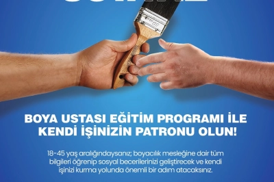 Bu Projeyle Deprem B&ouml;lgesine 200 Yeni Boya Ustası Kazandırılacak