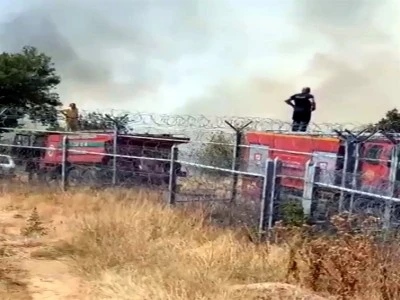 Bulgaristan&rsquo;daki orman yangını, T&uuml;rkiye sınırına ulaştı