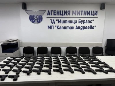 Bulgaristan sınırında &ccedil;ok sayıda silah ele ge&ccedil;irildi