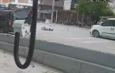 Bursa'da motosiklet kazası