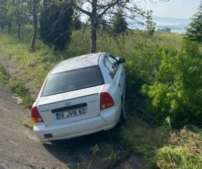 Bursa-Balıkesir kara yolunda kaza: 2 yaralı