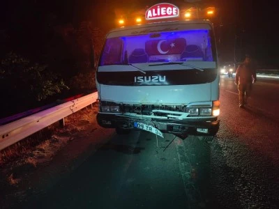 Bursa-Balıkesir yolunda kaza: 2 yaralı