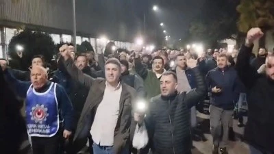 Bursa Bosch Fabrikası'nda eylem başladı