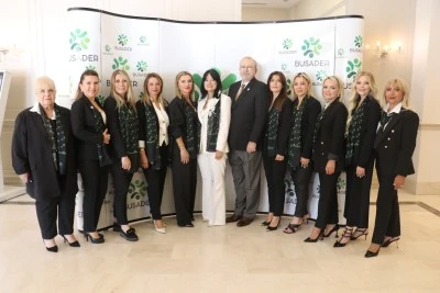 Bursa BUSADER'de bayrak değişimi