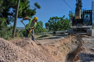 Bursa B&uuml;y&uuml;kşehir altyapı &ccedil;alışmalarına hız verdi