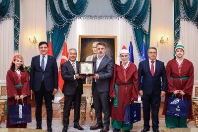 Bursa B&uuml;y&uuml;kşehir Başkan Vekili Biba ahileri ağırladı