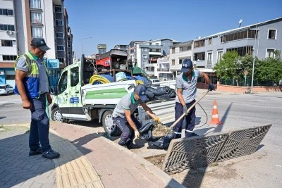Bursa B&uuml;y&uuml;kşehir&rsquo;den altyapıya bahar temizliği