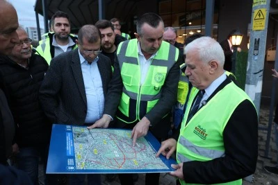 Bursa B&uuml;y&uuml;kşehir'den geleceği planlayan ulaşım yatırımı