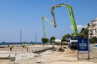 Bursa B&uuml;y&uuml;kşehir&rsquo;den Gemlik sahiline b&uuml;y&uuml;k d&ouml;n&uuml;ş&uuml;m hamlesi