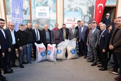 Bursa B&uuml;y&uuml;kşehir&rsquo;den hayvancılığa g&uuml;&ccedil;l&uuml; destek