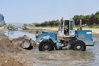Bursa B&uuml;y&uuml;kşehir&rsquo;den H&uuml;davendigar'da dere temizliği