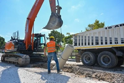 Bursa B&uuml;y&uuml;kşehir&rsquo;den Kayapa TOKİ&rsquo;de altyapıya kalıcı &ccedil;&ouml;z&uuml;m