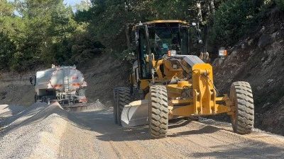 Bursa B&uuml;y&uuml;kşehir'den Keles yollarına bakım