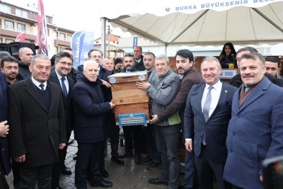 Bursa B&uuml;y&uuml;kşehir'den kırsal &uuml;reticiye destek 