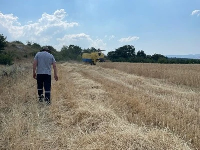 Bursa B&uuml;y&uuml;kşehir'den kırsaldaki &uuml;reticilere bi&ccedil;erd&ouml;ver desteği