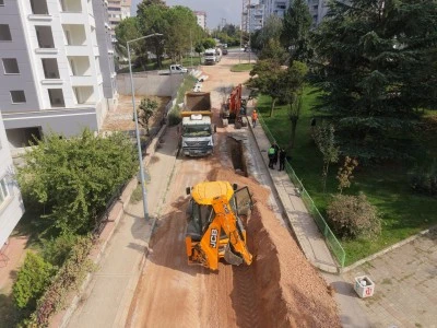 Bursa B&uuml;y&uuml;kşehir'den kış &ouml;ncesi altyapı mesaisi