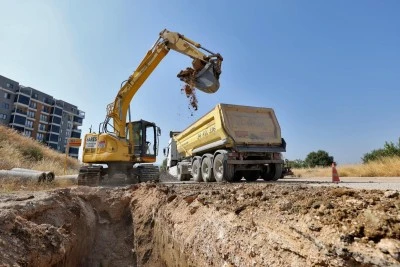 Bursa B&uuml;y&uuml;kşehir'den Nil&uuml;fer'e 7 bin 600 metrelik altyapı yatırımı