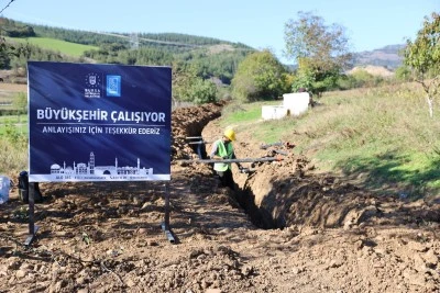 Bursa B&uuml;y&uuml;kşehir&rsquo;den Yenişehirli &ccedil;ift&ccedil;iye can suyu