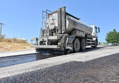 Bursa B&uuml;y&uuml;kşehir Harmancık'ta da yolları yeniliyor