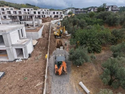 Bursa B&uuml;y&uuml;kşehir'in Mudanya'daki &ccedil;alışmaları devam ediyor!