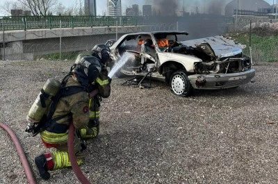 Bursa B&uuml;y&uuml;kşehir İtfaiyesi'nden Ko&ccedil; &Uuml;niversitesi personeline eğitim