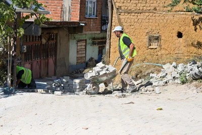 Bursa B&uuml;y&uuml;kşehir, İznik M&uuml;şk&uuml;le'nin altyapı ve &uuml;styapısını yeniledi