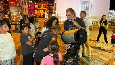 Bursa B&uuml;y&uuml;kşehir'le Mudanya'da bilim dolu gece