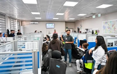 Bursa B&uuml;y&uuml;kşehir stajyerleri hizmet alanlarını yerinde inceledi