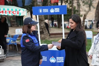 Bursa B&uuml;y&uuml;kşehir zabıtası t&uuml;keticileri bilgilendirdi