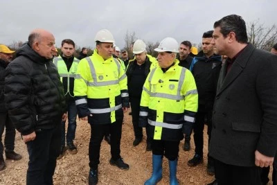 Bursa B&uuml;y&uuml;kşehirden Nil&uuml;fer'e yeni su deposu