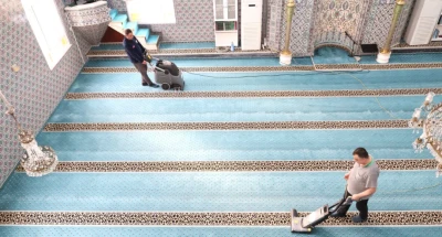 Osmangazi'de camiler Ramazan bayramı &ouml;ncesi temizleniyor