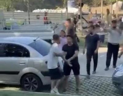 Bursa Cumalıkızık'ta gergin anlar!